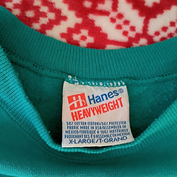 Vintage 80s Lake Tahoe California  Crewneck Sweatshirt by Hanes - Picture 8 of 8